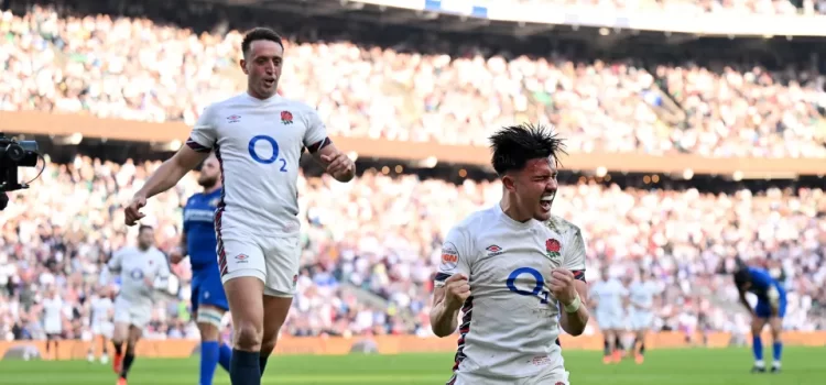 Anglia își menține șansele la titlul Six Nations după victoria convingătoare împotriva Italiei 2 Anglia își menține șansele la titlul Six Nations