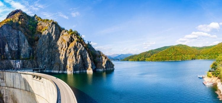 Exercițiu De Deversare Controlată A Apei Din Lacul Vidraru 2 lacul vidraru